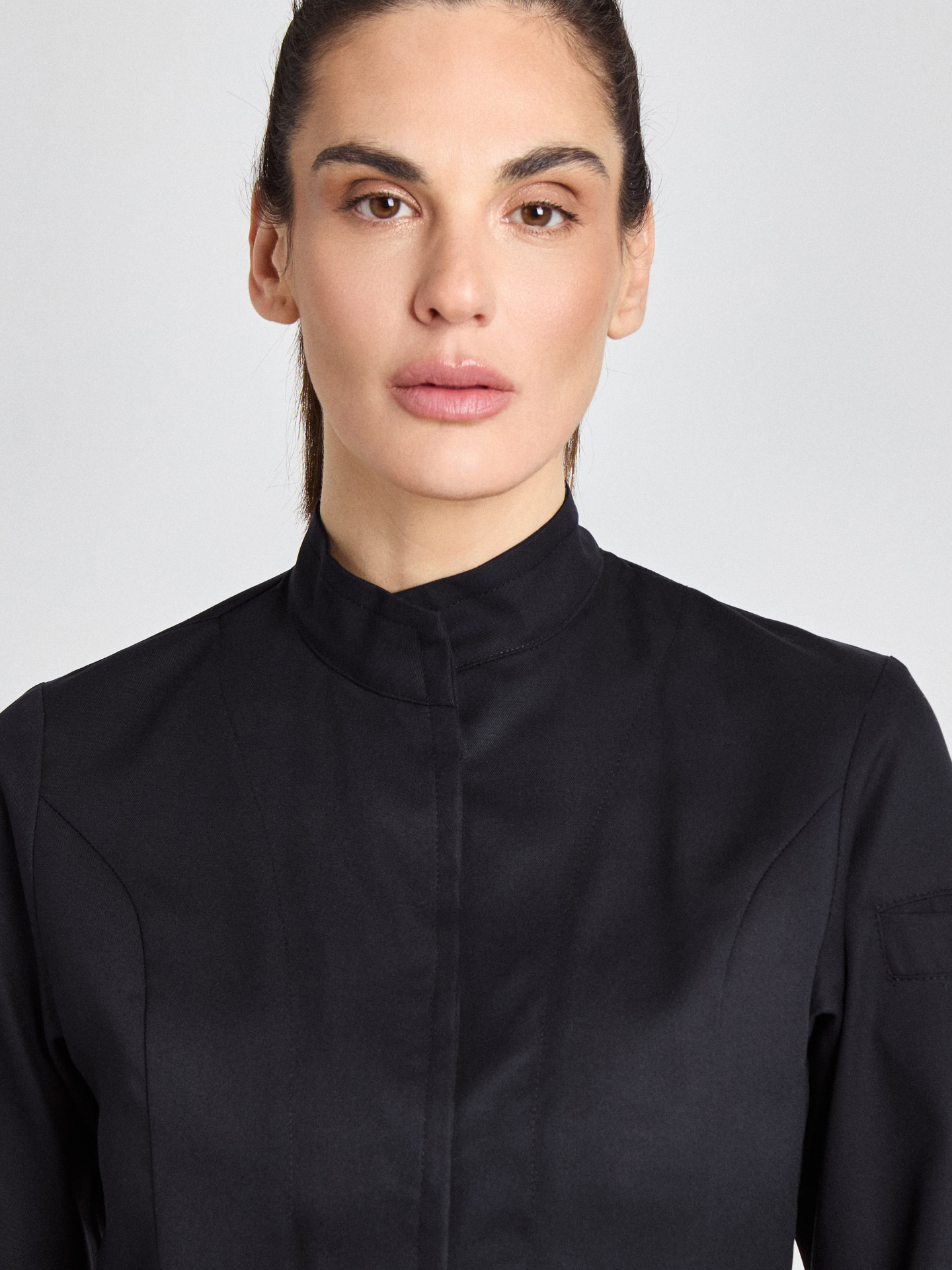 Kochjacke Turin Lady Classic - raven